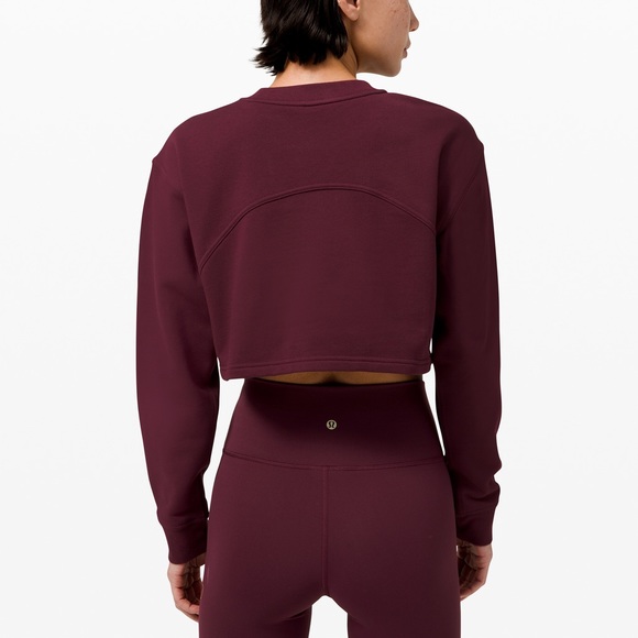 NWT lululemon All Yours Cropped Crew *LNY - Picture 3 of 5